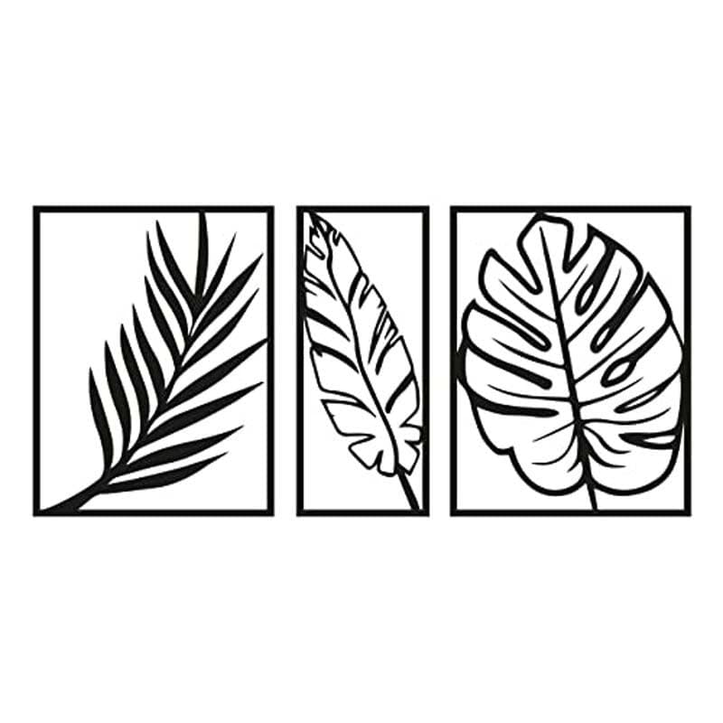 Buy All Leaves Around Wall Art - Set Of Three at Vaaree online | Beautiful Wall Accents to choose from