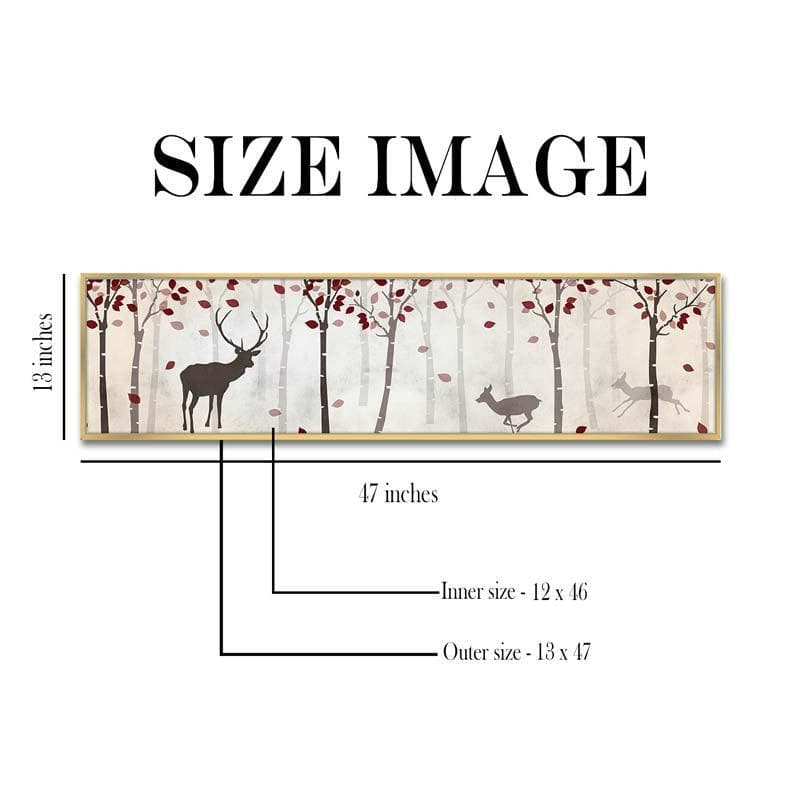 Buy Deer in Dew Wall Art at Vaaree online | Beautiful Wall Art & Paintings to choose from