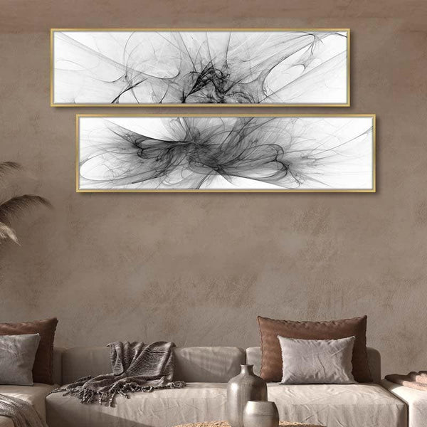 Buy Smokee Wall Art - Set Of Two at Vaaree online | Beautiful Wall Art & Paintings to choose from