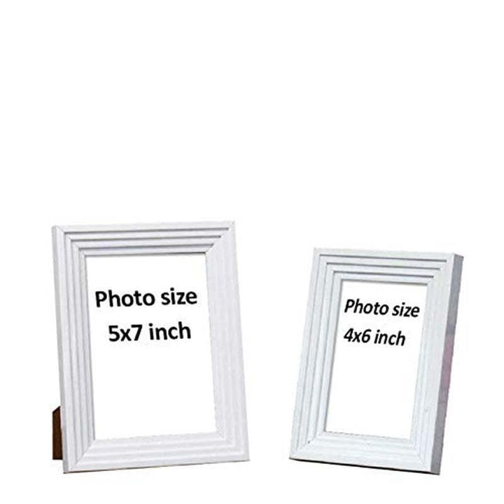 Buy Relive It Photo Frame (White) - Set Of Two at Vaaree online | Beautiful Photo Frames to choose from