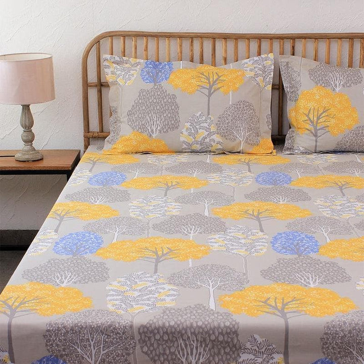 Buy Merry Sequoia Bed Set- Blue at Vaaree online | Beautiful Bedding Set to choose from