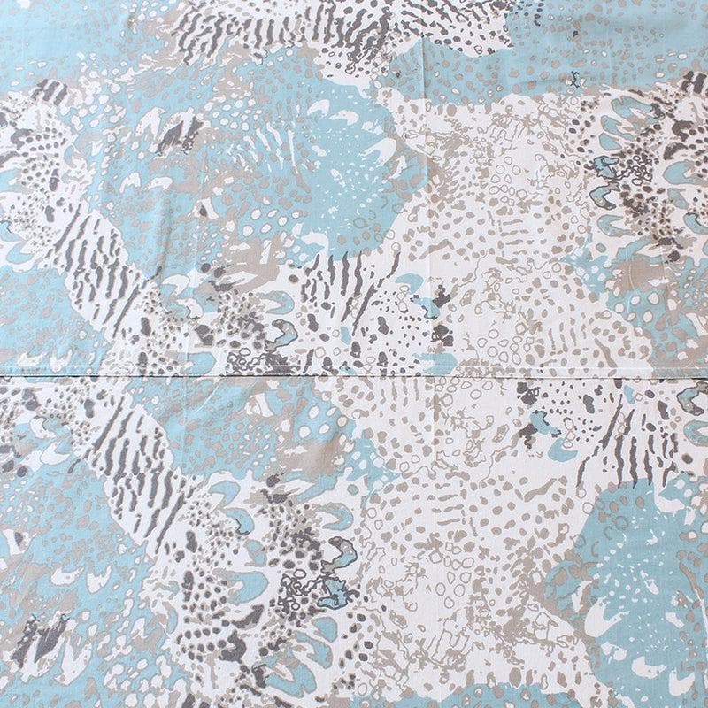 Buy Blue Abstract Splatter Bedsheet at Vaaree online | Beautiful Bedsheets to choose from