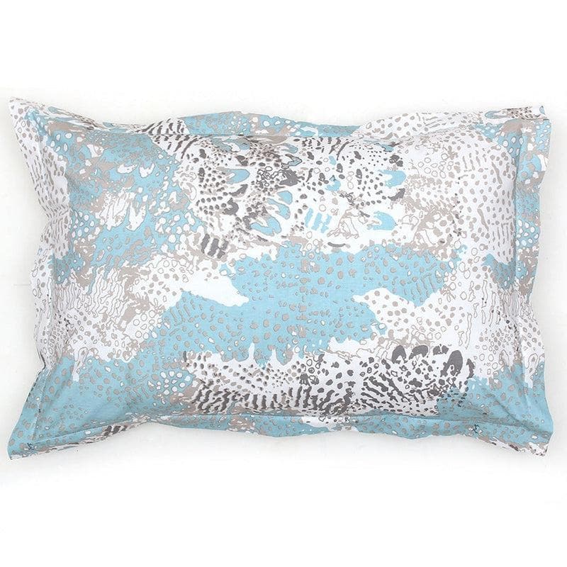 Buy Blue Abstract Splatter Bedsheet at Vaaree online | Beautiful Bedsheets to choose from