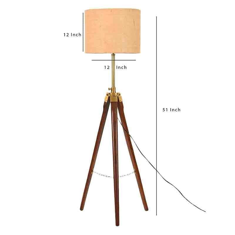 Buy Majestic Beige Floor Lamp at Vaaree online | Beautiful Floor Lamp to choose from