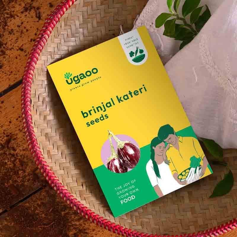 Buy Ugaoo Brinjal Kateri Seeds at Vaaree online | Beautiful Seeds to choose from