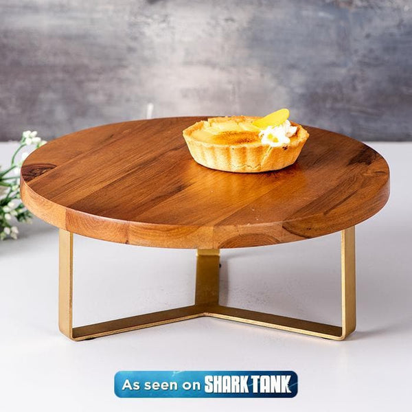 Buy Tri-Star Cake Stand - Bronze at Vaaree online | Beautiful Cake Stand to choose from