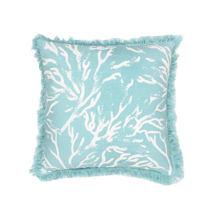 Buy Hornbill Fringed Cushion Cover at Vaaree online | Beautiful Cushion Covers to choose from