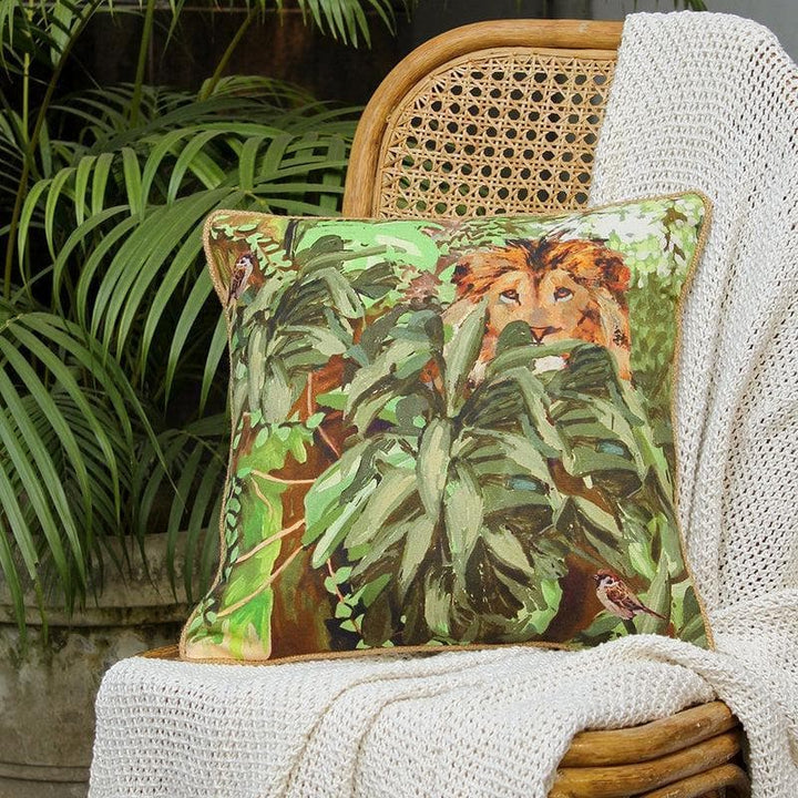 Buy King Of The Jungle Cushion Cover at Vaaree online