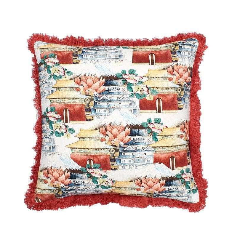 Buy Artsy Romance Cushion Cover at Vaaree online | Beautiful Cushion Covers to choose from