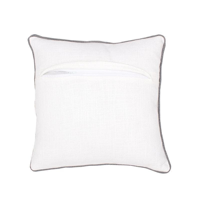 Buy Grey Dotted Lines Cushion Cover at Vaaree online | Beautiful Cushion Covers to choose from