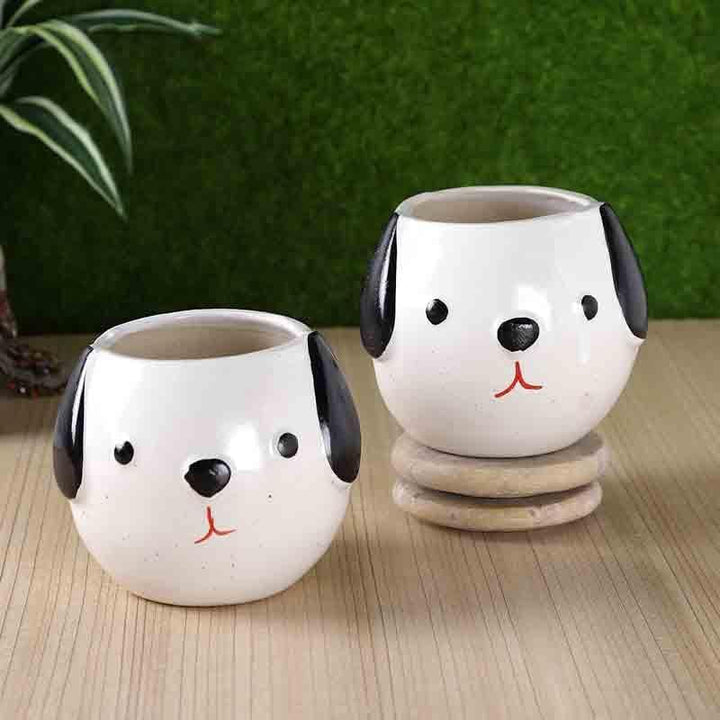 Buy Bow Wow Table Planter - Set Of Two at Vaaree online | Beautiful Pots & Planters to choose from