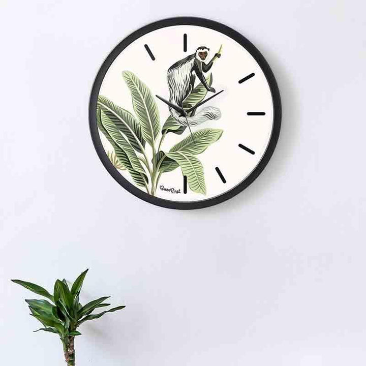 Buy Monk Monkey Wall Clock at Vaaree online | Beautiful Wall Clock to choose from