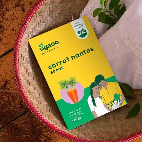 Buy Ugaoo Carrot Nantes Seeds at Vaaree online | Beautiful Seeds to choose from
