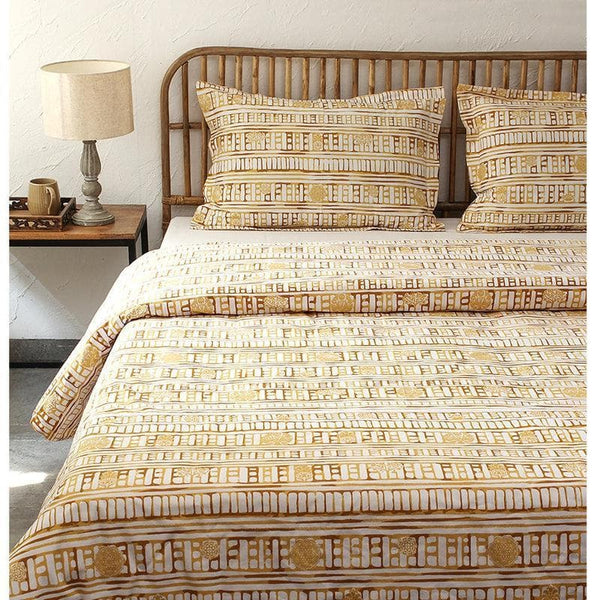 Buy Bricked Dohar- Yellow at Vaaree online | Beautiful Dohars to choose from