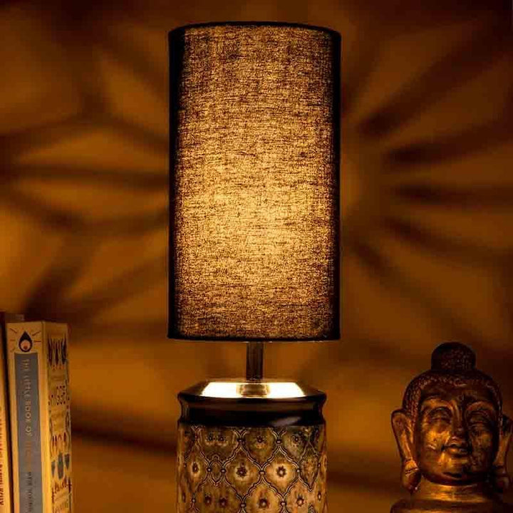 Buy Solid Chaukdi Table Lamp at Vaaree online | Beautiful Table Lamp to choose from