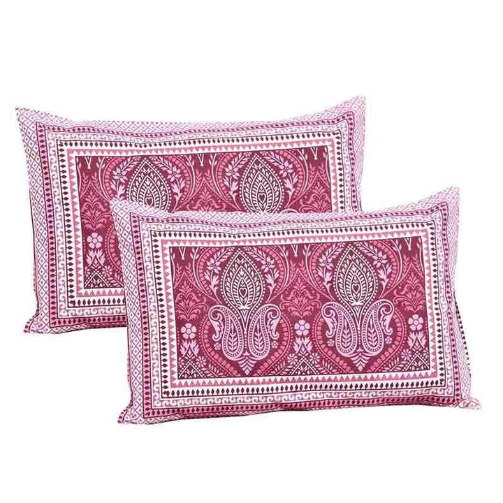 Buy Shad Bedsheet - Pink at Vaaree online | Beautiful Bedsheets to choose from