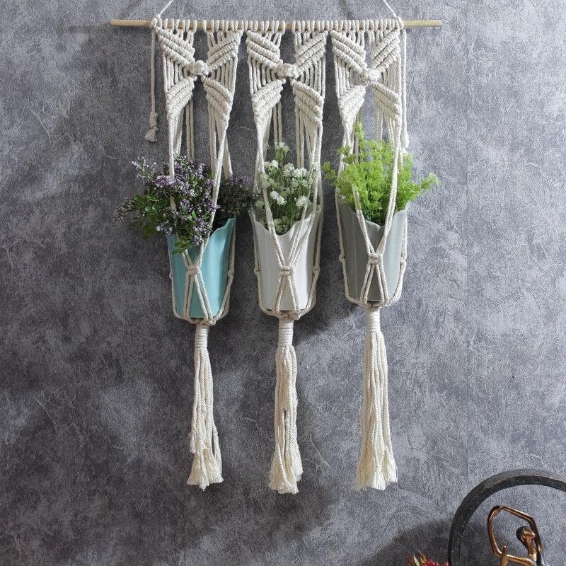 Buy Macrame Hanging For Planters at Vaaree online | Beautiful Wall Accents to choose from