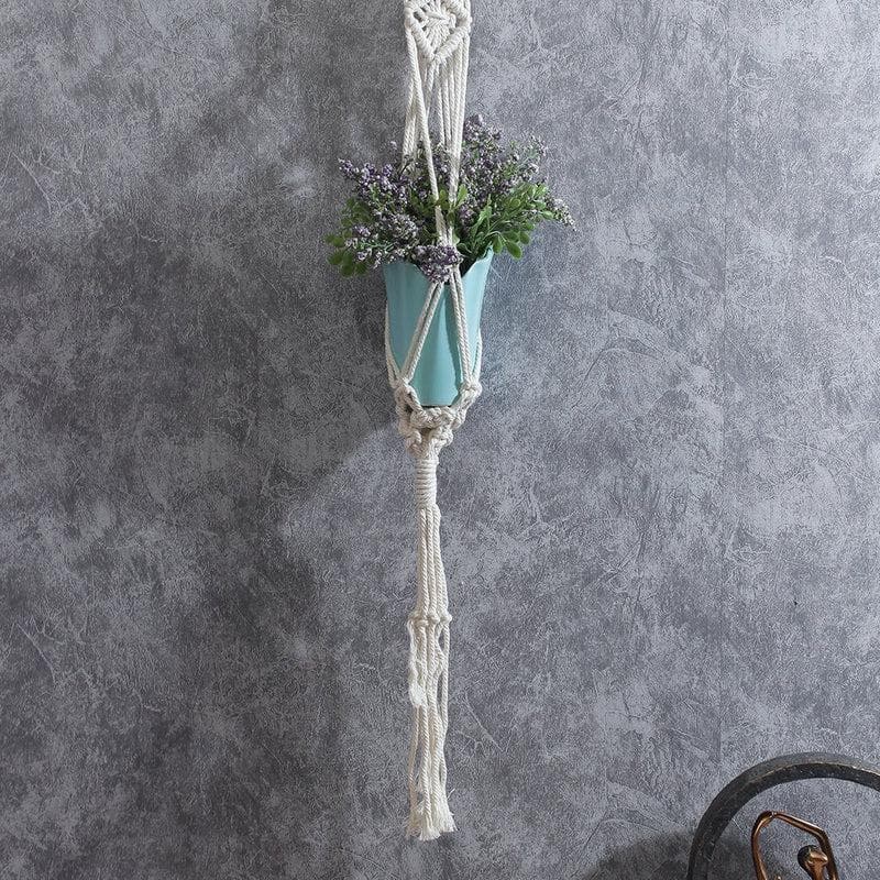 Buy Knotted Wall Hanging For One Planter at Vaaree online | Beautiful Plant Hanger to choose from
