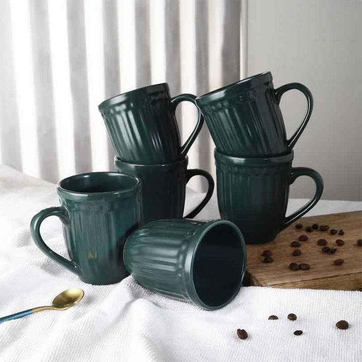 Buy Teal Talks Mug - Set Of Six at Vaaree online | Beautiful Mug & Tea Cup to choose from