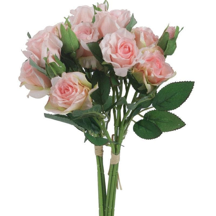 Buy Faux Peach Rose Stems - Set Of Two at Vaaree online | Beautiful Faux Plant to choose from