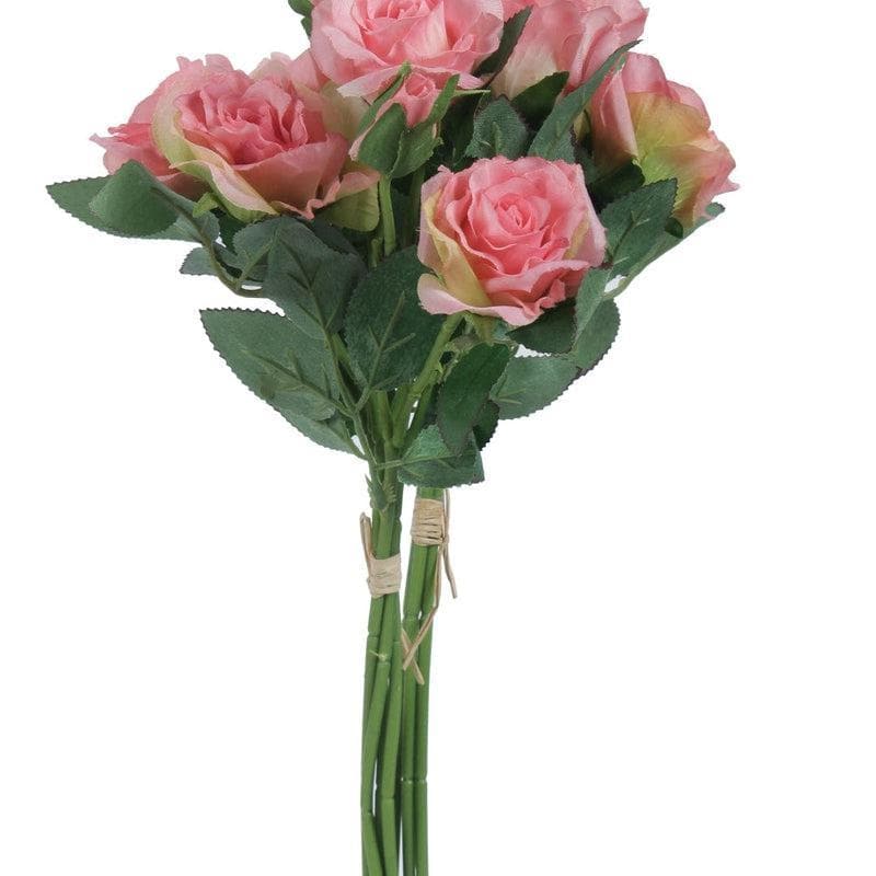 Buy Faux Pink Rose Stems - Set Of Two at Vaaree online | Beautiful Faux Plant to choose from