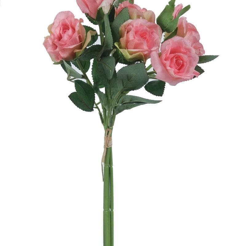 Buy Faux Pink Rose Stems - Set Of Two at Vaaree online | Beautiful Faux Plant to choose from