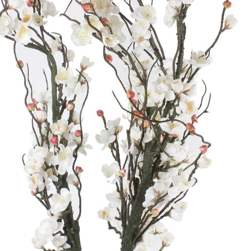 Buy Chic Faux White Chimonanthus Flowers - Set Of Two at Vaaree online | Beautiful Faux Plant to choose from