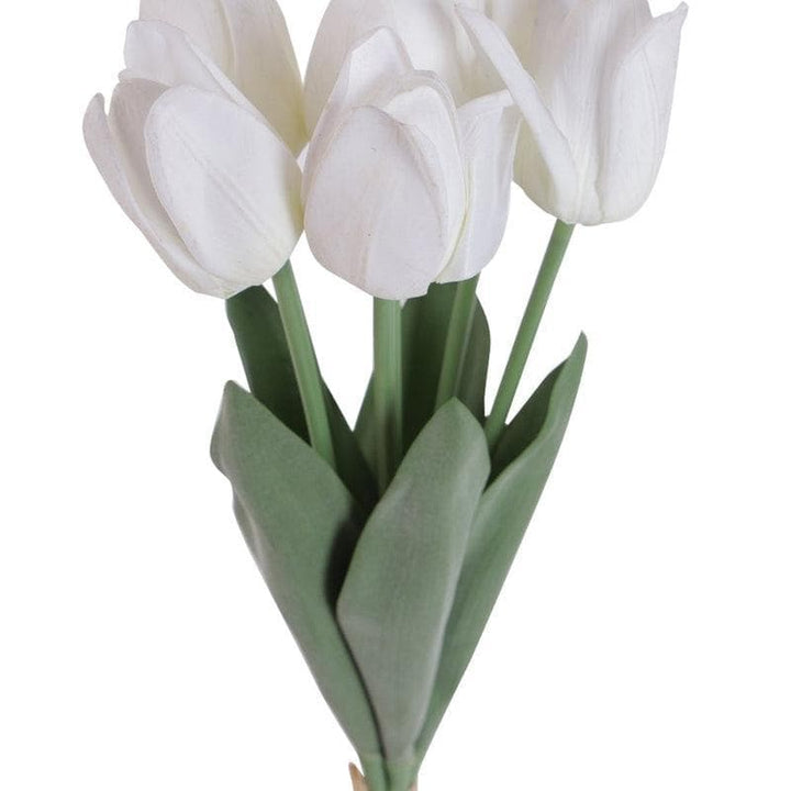 Buy Faux White Tulip Flower Stick - Set Of Six at Vaaree online | Beautiful Faux Plant to choose from