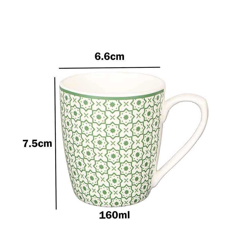 Buy Fern Colorado Mug (160 ML) - Set of Six at Vaaree online | Beautiful Tea Cup to choose from