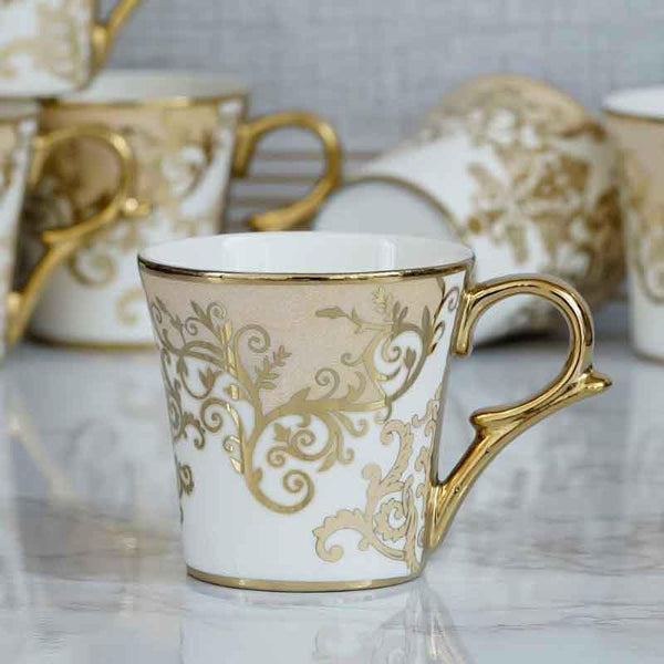 Buy It's Priceless Tea Cup (160 ML) - Set of Six at Vaaree online | Beautiful Tea Cup to choose from
