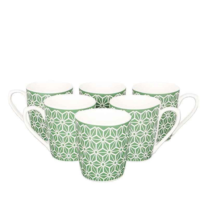 Buy Olive Tessallate Mug (160 ML) - Set of Six at Vaaree online | Beautiful Tea Cup to choose from
