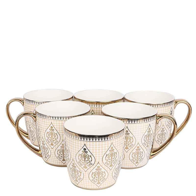 Buy Allure Mug (160 ML) - Set of Six at Vaaree online | Beautiful Tea Cup to choose from