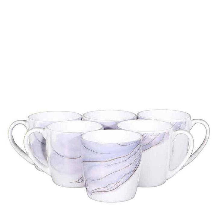 Buy Marbellous Tea Cup (160 ML) - Set of Six at Vaaree online | Beautiful Tea Cup to choose from