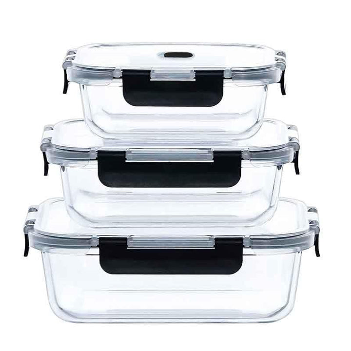 Buy Bon Appetit Lunch Box (400/620/1000 ML) - Set of Three at Vaaree online | Beautiful Container to choose from
