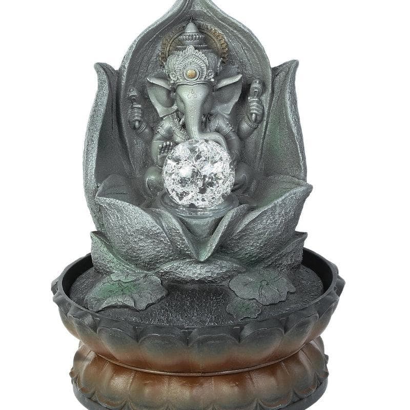 Buy Ganesha On Lotus Throne at Vaaree online | Beautiful Idols & Sets to choose from