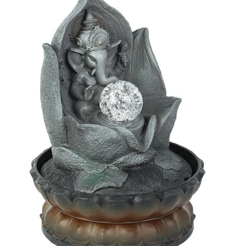Buy Ganesha On Lotus Throne at Vaaree online | Beautiful Idols & Sets to choose from