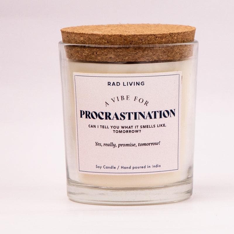 Buy Procrastination King Candle at Vaaree online | Beautiful Candles to choose from