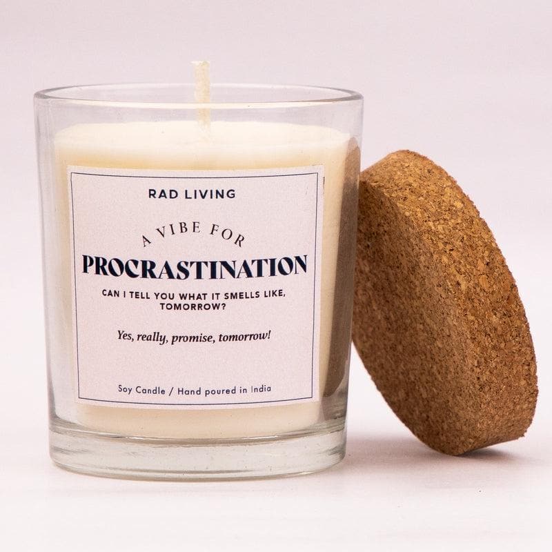 Buy Procrastination King Candle at Vaaree online | Beautiful Candles to choose from
