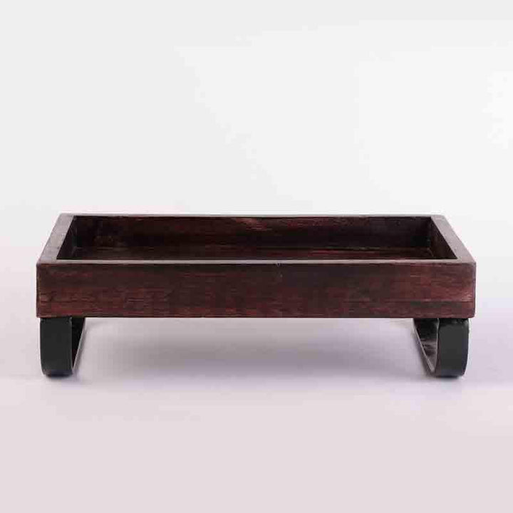 Buy Street Style Stall Platter - Brown at Vaaree online | Beautiful Serving Tray to choose from