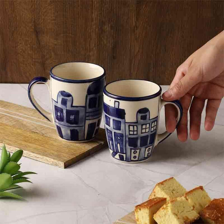 Buy Citylines Mug - Set Of Two at Vaaree online | Beautiful Mug & Tea Cup to choose from