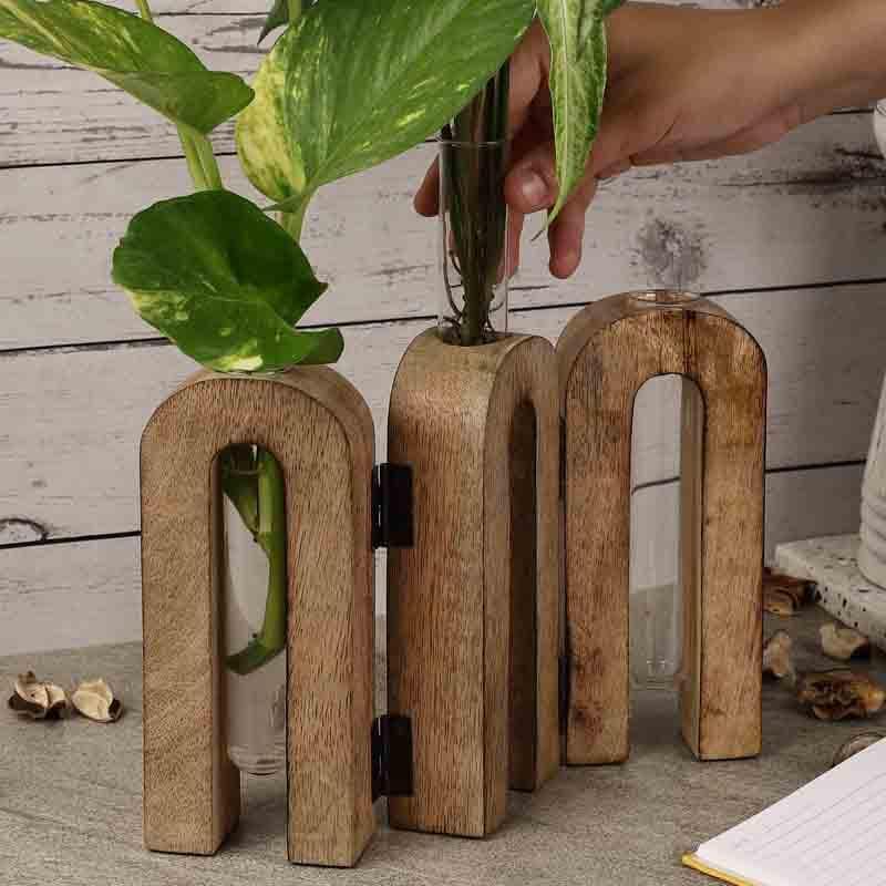 Buy Monarch Testube Planter - Brown at Vaaree online | Beautiful Vase to choose from