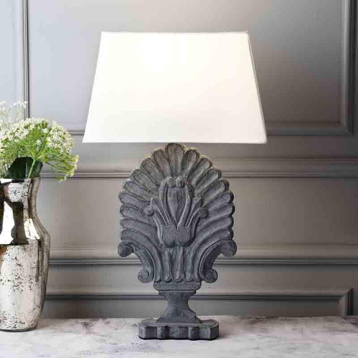 Buy Trapezium Antique Table Lamp at Vaaree online | Beautiful Table Lamp to choose from