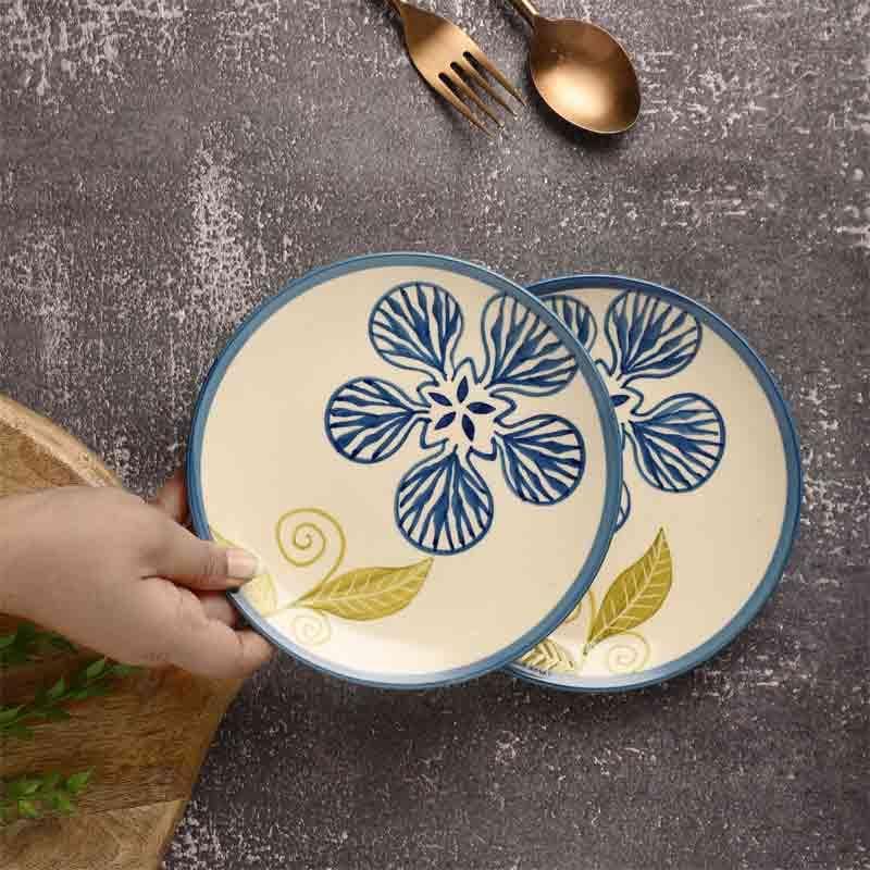 Buy Bellflower Quarter Plate - Set Of Two at Vaaree online | Beautiful Quarter Plate to choose from