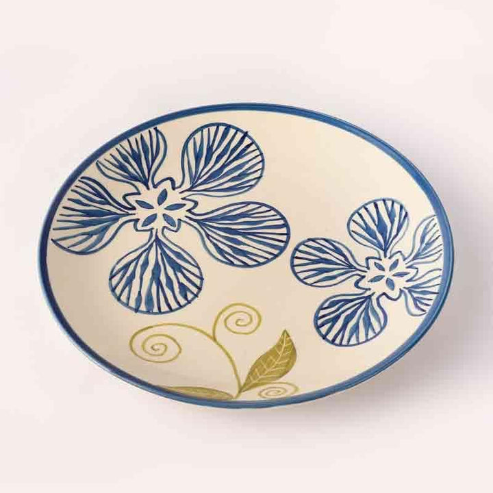 Buy Bellflower Dinner Plate - Set Of Two at Vaaree online | Beautiful Dinner Plate to choose from