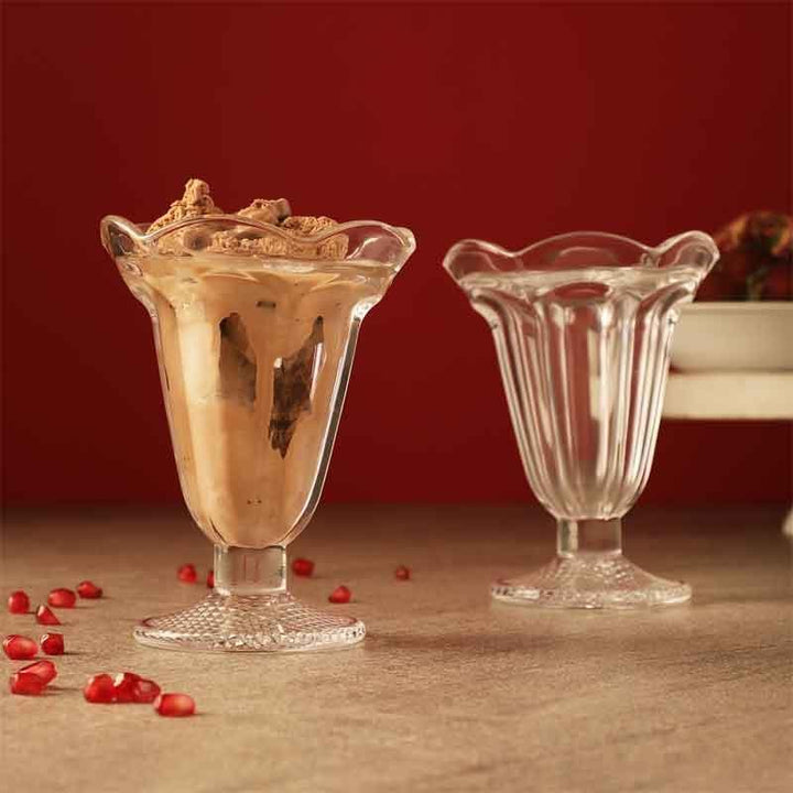 Buy Petalled Icecream Cup - Set Of Two at Vaaree online | Beautiful Icecream Cup to choose from