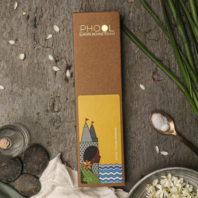 Buy Phool Natural Incense Sticks Refill pack - Nargis at Vaaree online | Beautiful Incense Sticks & Cones to choose from