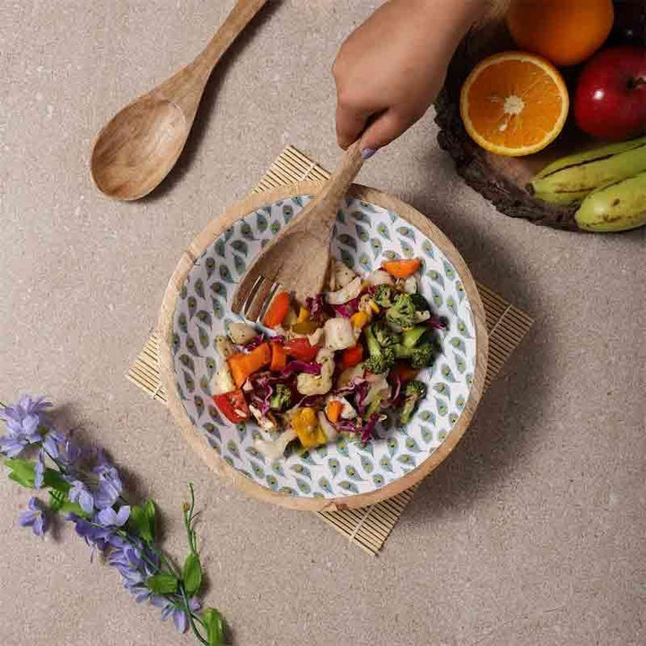Buy Plumage Salad Serving Bowl at Vaaree online | Beautiful Salad Bowl to choose from
