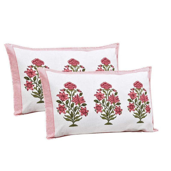 Buy Blissful Bouquet Bedsheet- Pink at Vaaree online | Beautiful Bedsheets to choose from