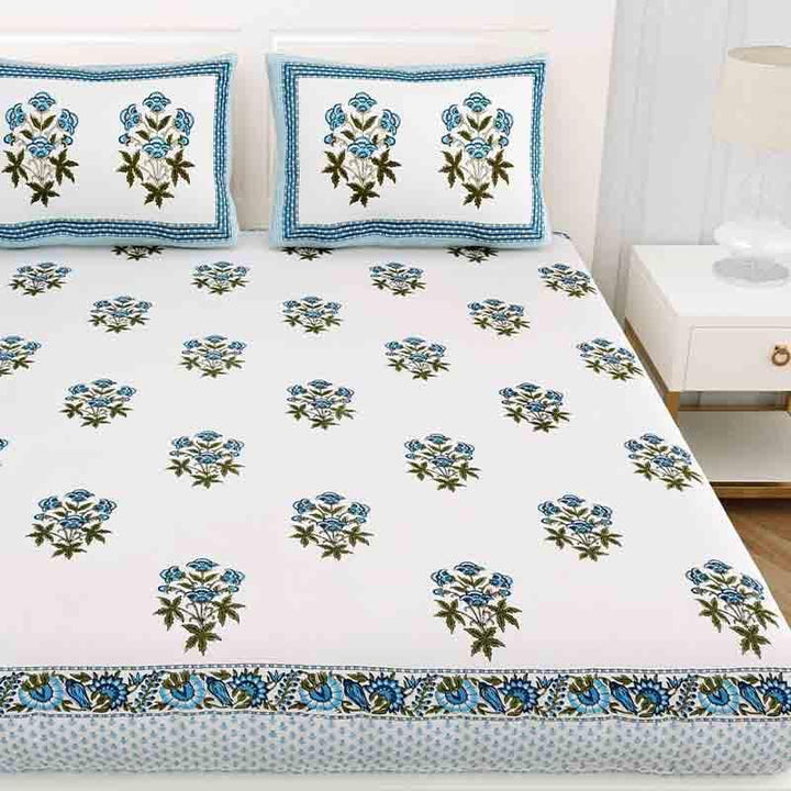 Buy Himalayan Poppies Bedsheet at Vaaree online | Beautiful Bedsheets to choose from