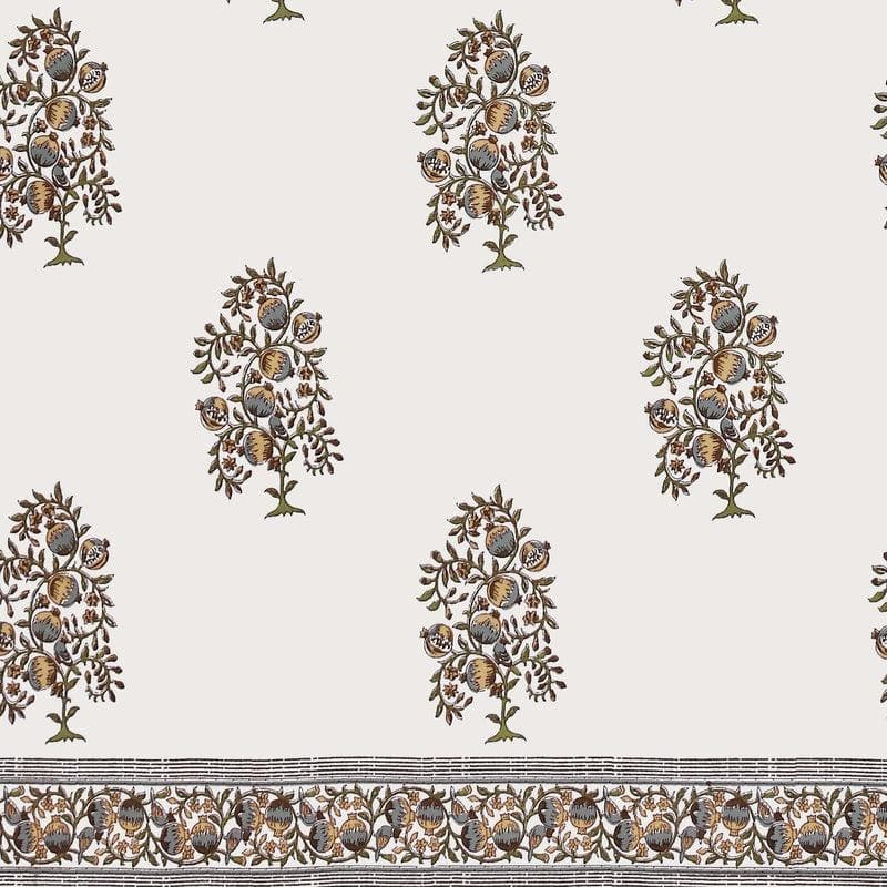 Buy Mughal Motifs Bedsheet- Yellow at Vaaree online | Beautiful Bedsheets to choose from